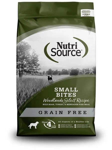 5 Lb Nutrisource Grain Free Woodlands Select Small Bites - Dog/Cat Supplements